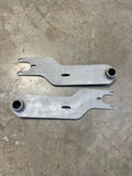 2" Dropped NON-Adjustable spring plates. Swing axle, pre-1969 - Type E Motorsports