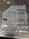 Rocker Arm side play shim assortment