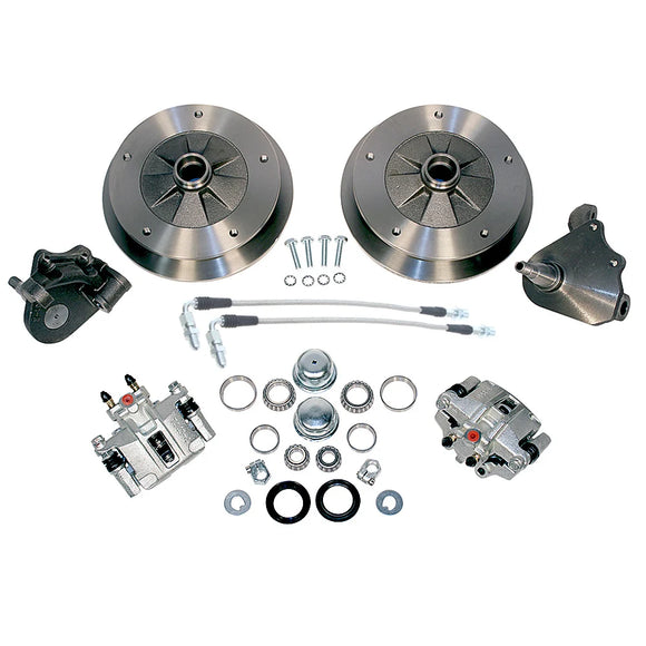 Link Pin FRONT Drop Spindle Disc Brake Conversion Kits, fits ’50-’65 Bug & Ghia