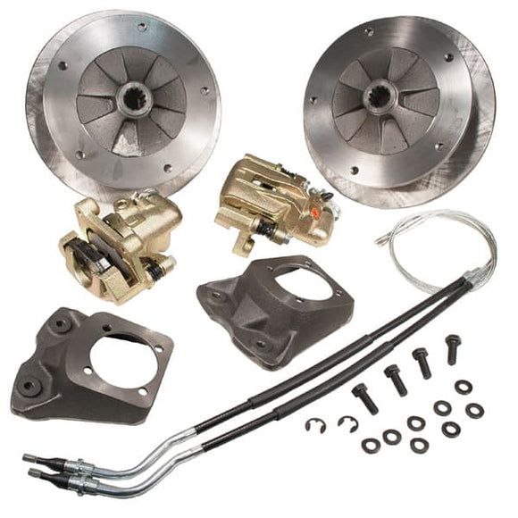 IRS REAR disk brake kits with PARKING BRAKE 1969-On Beetle, Ghia