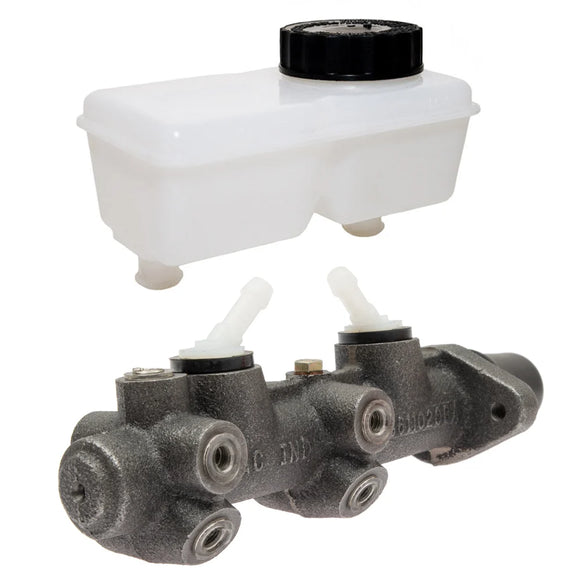 Master Cylinder & Reservoir Kit for Four Wheel Disc Brakes, Dual Circuit 20.6mm Big Bore, fits ’49-’77 Bug, Ghia & Thing